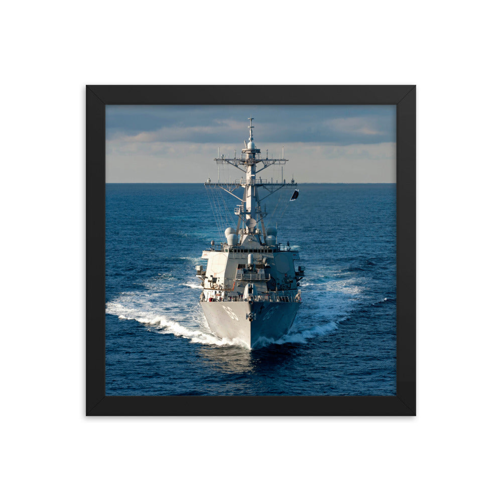 USS Gonzales (DDG-66) Framed Ship Photo