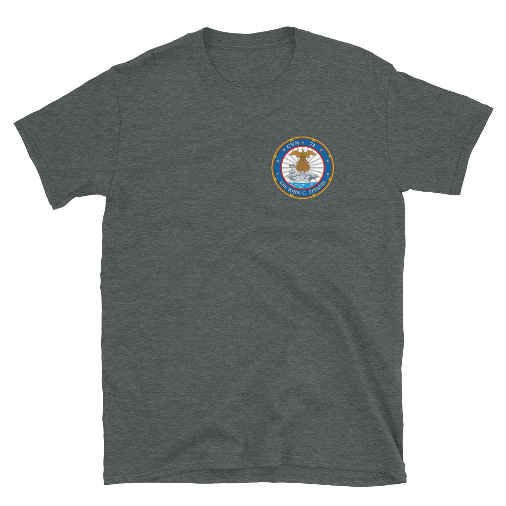 USS John C. Stennis (CVN-74) Shooters Union Local 74 T-Shirt