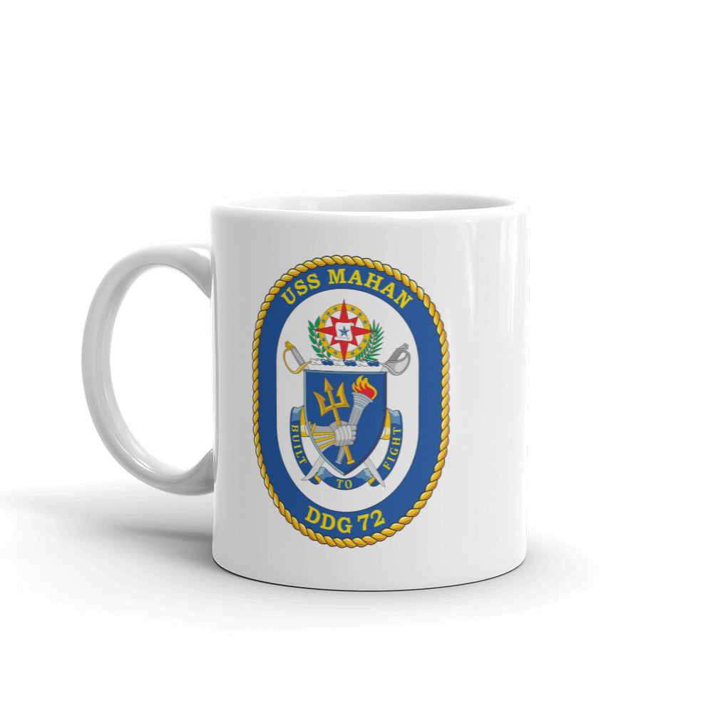 USS Mahan (DDG-72) Ship's Crest Mug
