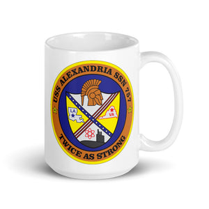 USS Alexandria (SSN-757) Ship's Crest Mug