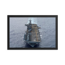 Load image into Gallery viewer, USS Bonhomme Richard (LHD-6) Framed Ship Photo