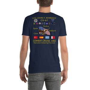 USS John F. Kennedy (CV-67) 2002 Cruise Shirt