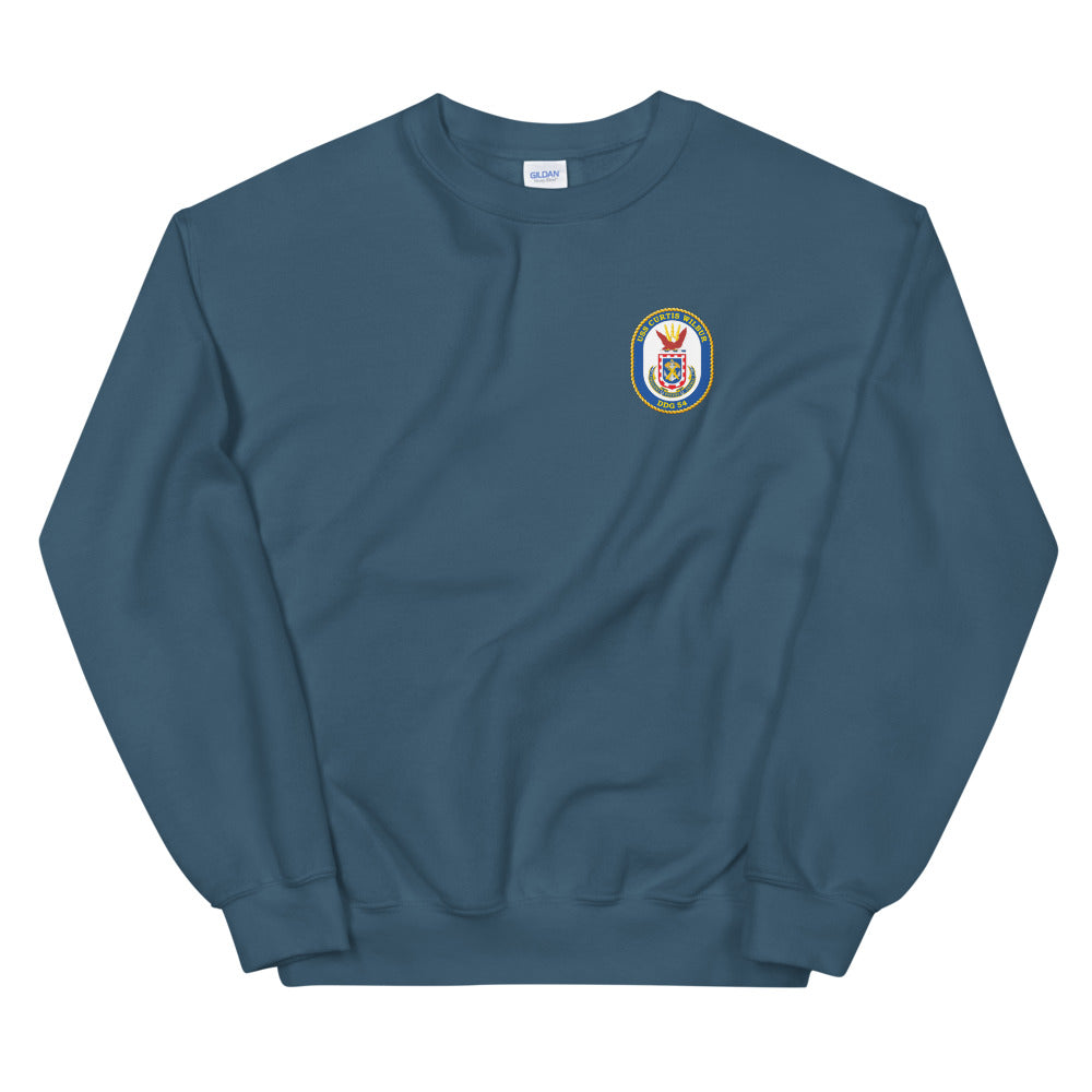 USS Curtis Wilbur (DDG-54) Ship's Crest Sweatshirt