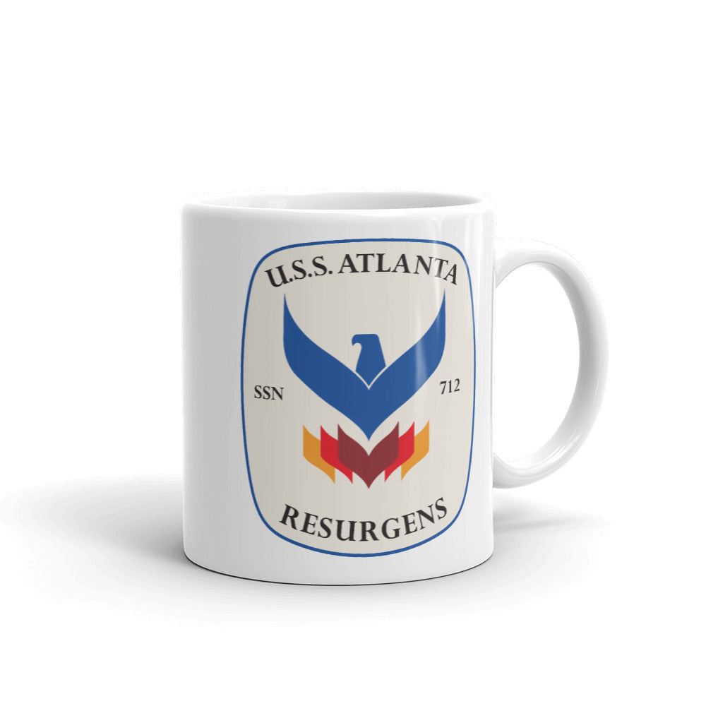 USS Atlanta (SSN-712) Ship's Crest Mug