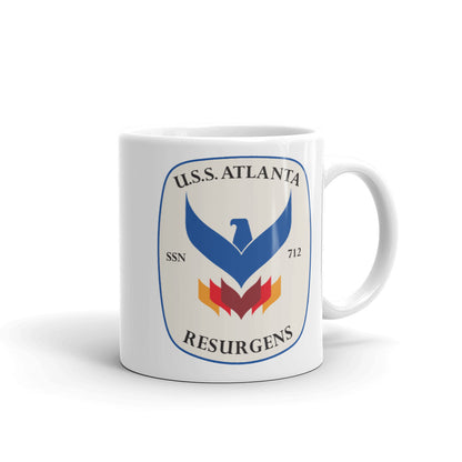 USS Atlanta (SSN-712) Ship's Crest Mug