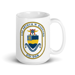 USS Arthur W. Radford (DD-968) Ship's Crest Mug