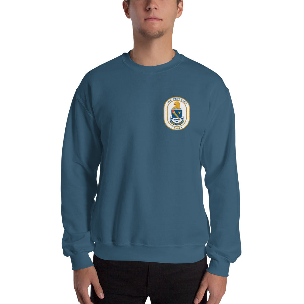 USS Peterson (DD-969) 1988 Cruise Sweatshirt