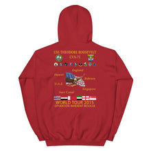 Load image into Gallery viewer, USS Theodore Roosevelt (CVN-71) 2015 Cruise Hoodie