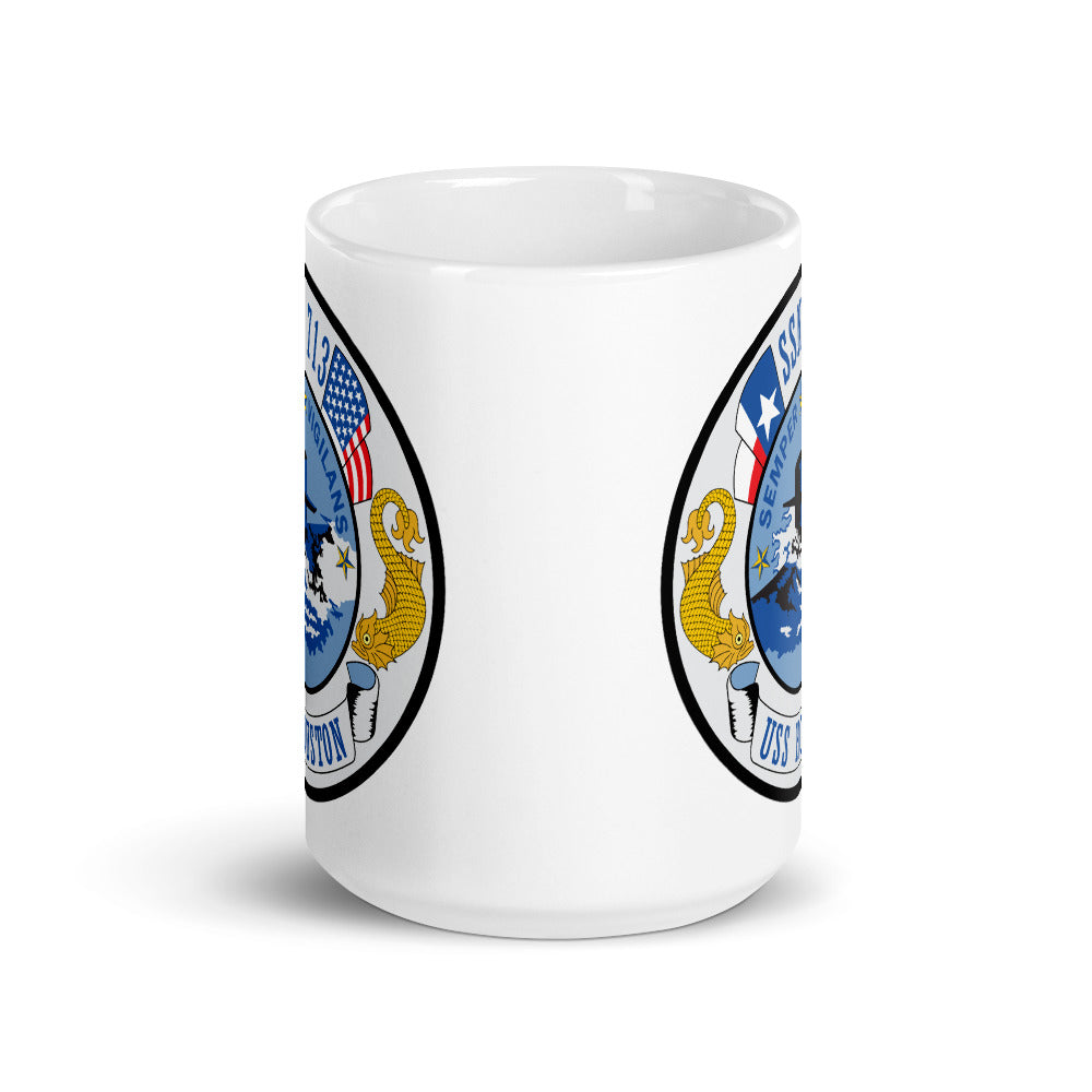 USS Houston (SSN-713) Ship's Crest Mug