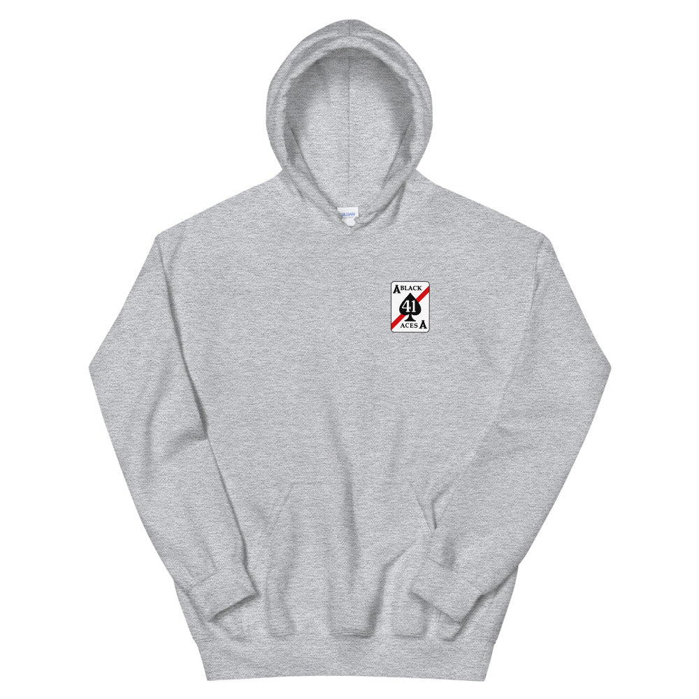 VFA-41 Black Aces Squadron Crest Hoodie