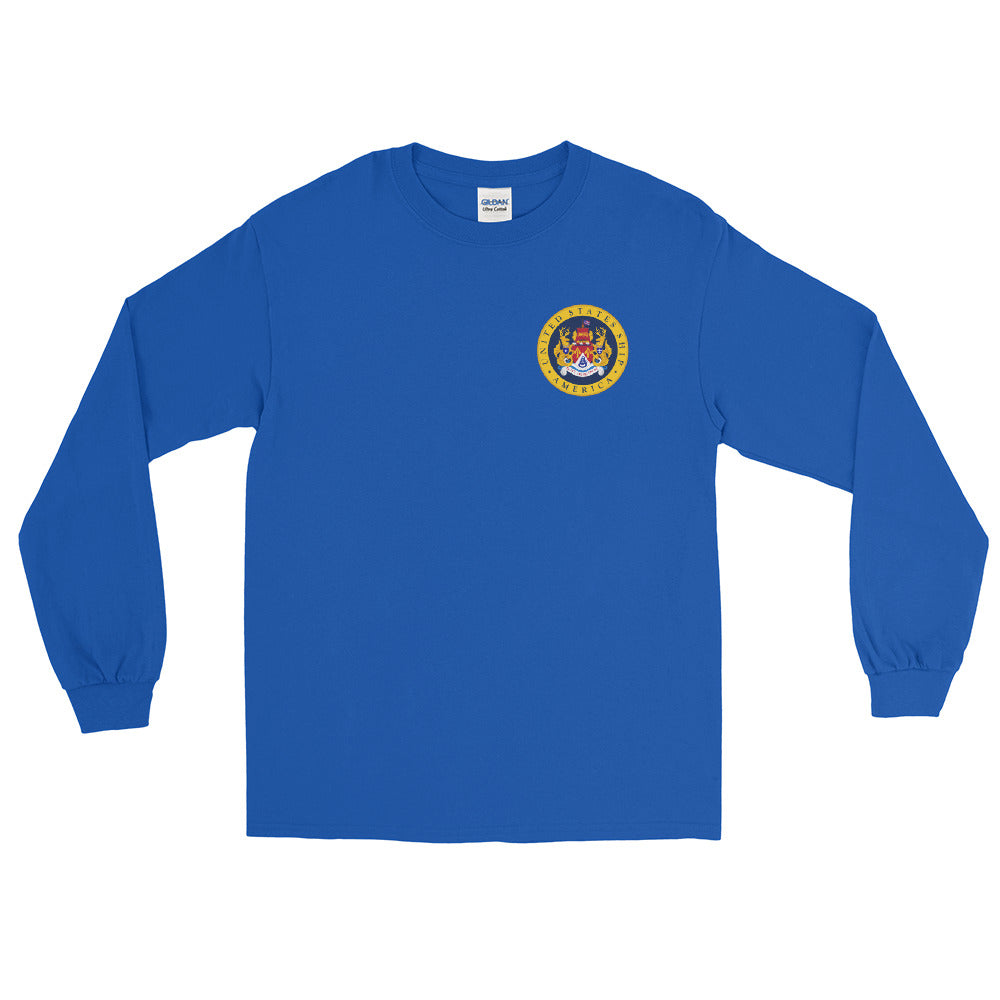 USS America (CVA-66) 1972-73 Long Sleeve Cruise Shirt - FAMILY