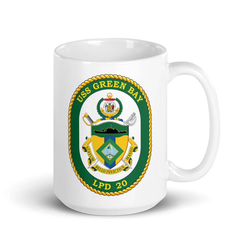 USS Green Bay (LPD-20) Ship's Crest Mug
