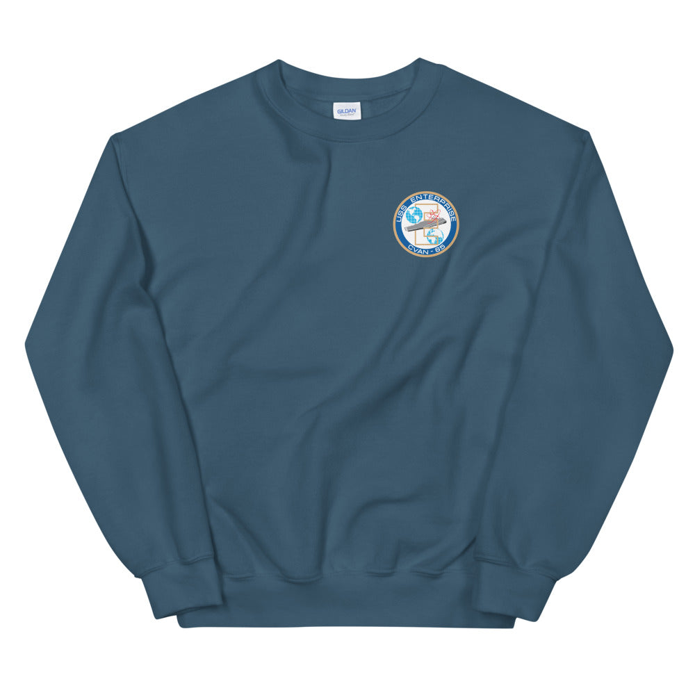 USS Enterprise (CVAN-65) Ship's Crest Sweatshirt