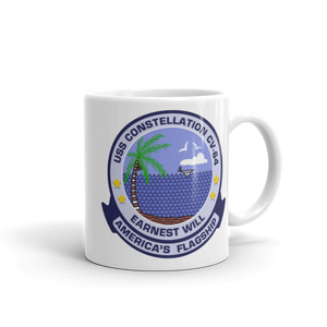 USS Constellation (CV-64) Operation Earnest Will Mug