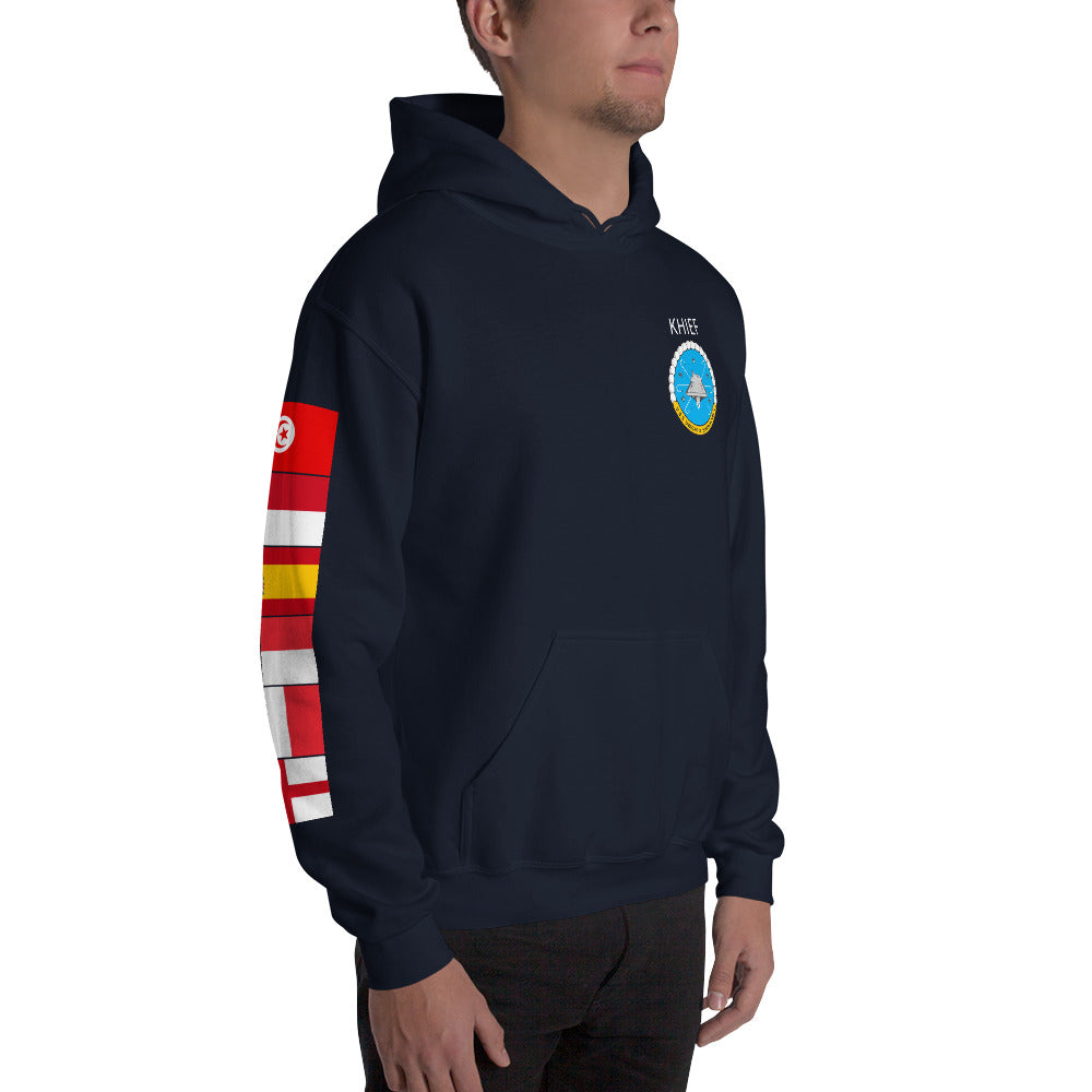 IKE CUSTOM w/FLAGS - E HUGHES - Hoodie