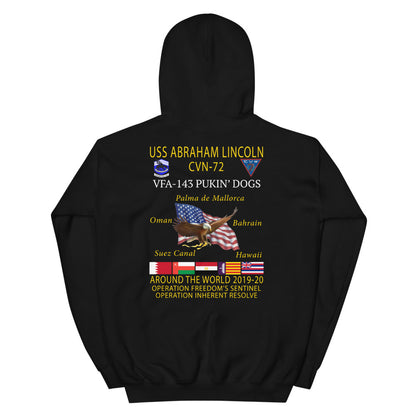 VFA-143 Pukin' Dogs 2019-20 Cruise Shirt Hoodie