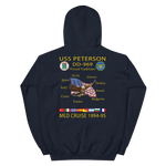 USS Peterson (DD-969) 1994-95 Cruise Hoodie