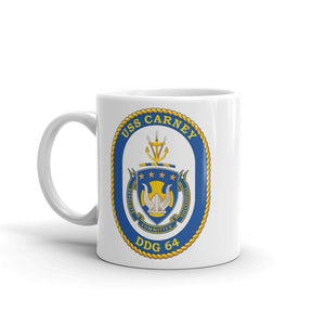 USS Carney (DDG-64) Ship's Crest Mug