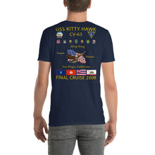 Load image into Gallery viewer, USS Kitty Hawk (CV-63) 2008 Cruise Shirt