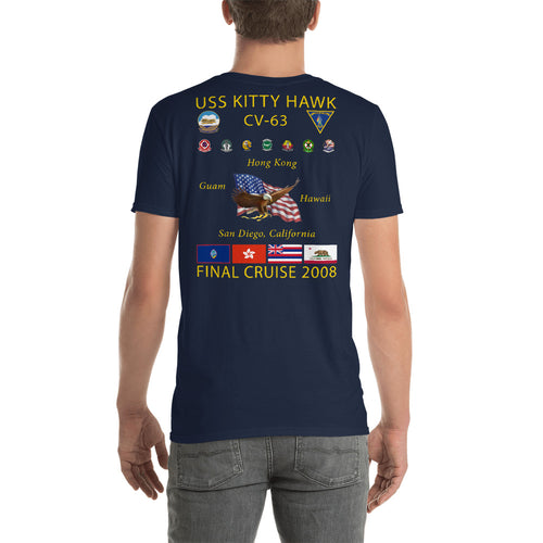 USS Kitty Hawk (CV-63) 2008 Cruise Shirt