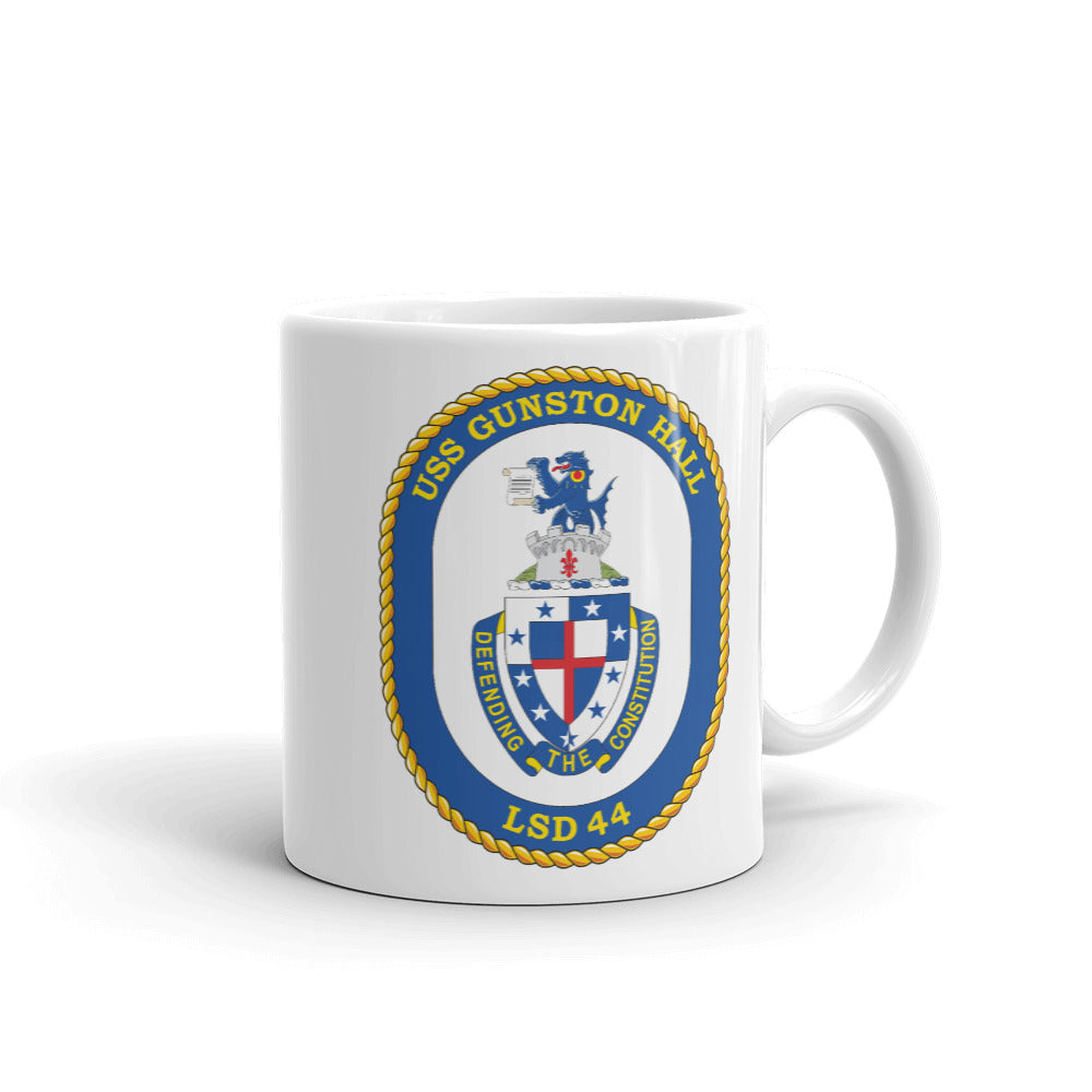 USS Gunston Hall (LSD-44) Ship's Crest Mug