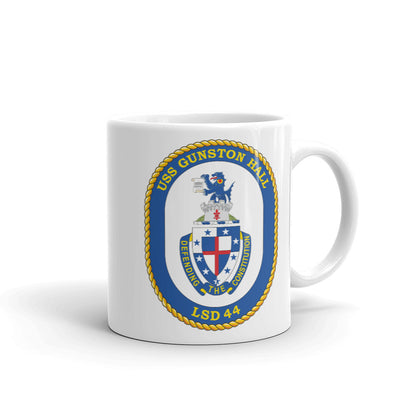 USS Gunston Hall (LSD-44) Ship's Crest Mug