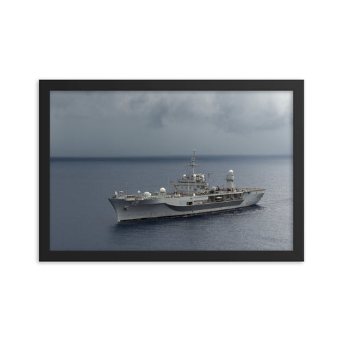 USS Blue Ridge (LCC-19) Framed Ship Photo
