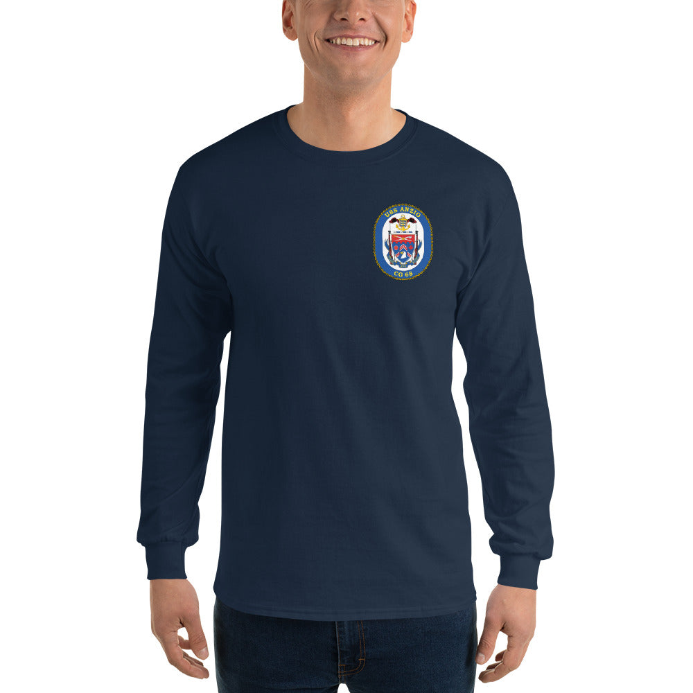 USS Anzio (CG-68) 2004 Long Sleeve Cruise Shirt