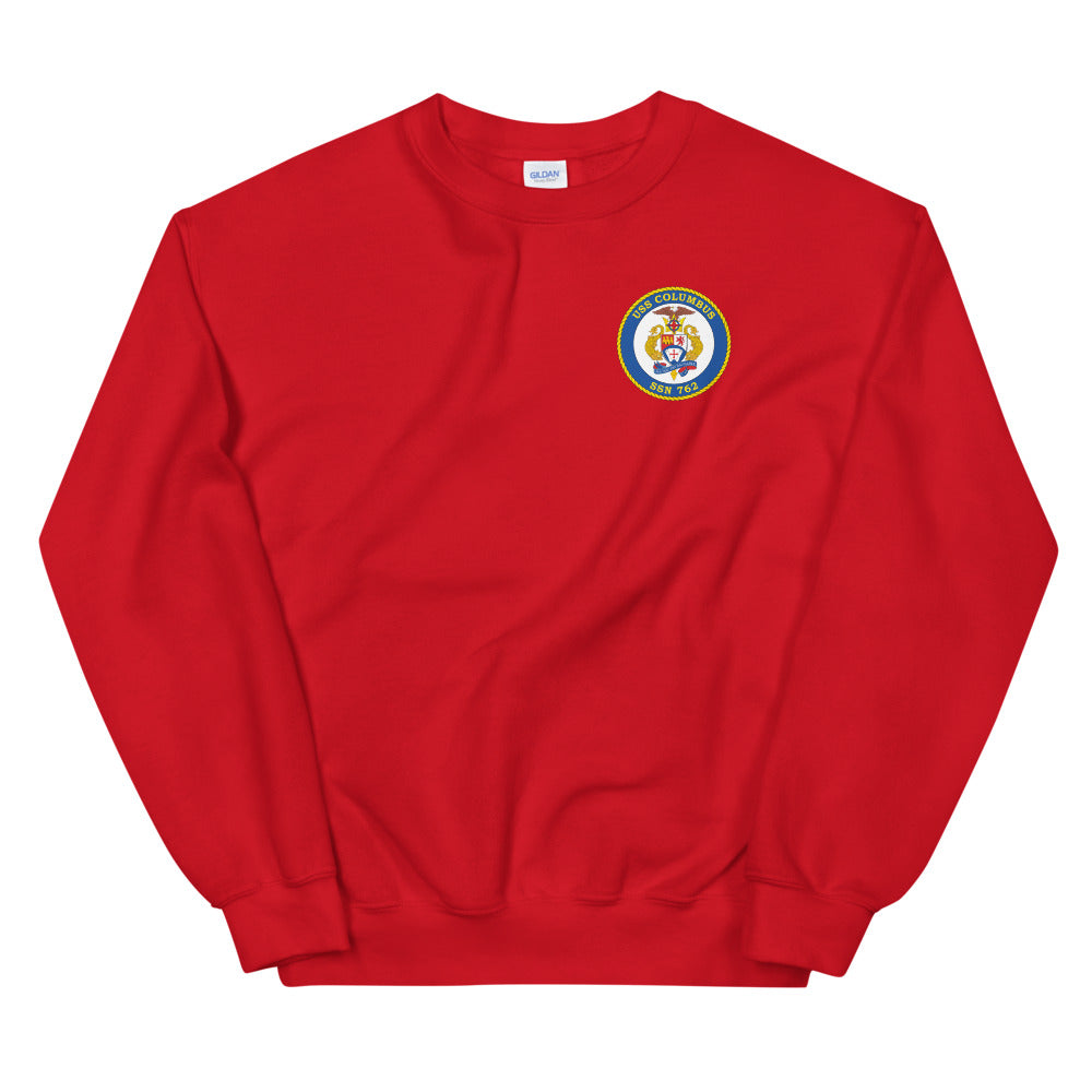 USS Columbus (SSN-762) Ship's Crest Sweatshirt