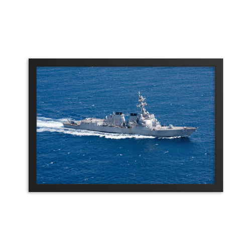 USS Bulkeley (DDG-84) Framed Ship Photo