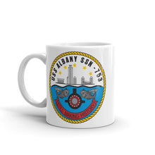 Load image into Gallery viewer, USS Albany (SSN-753) Ship&#39;s Crest Mug