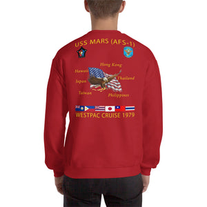 USS Mars (AFS-1) 1979 Cruise Sweatshirt