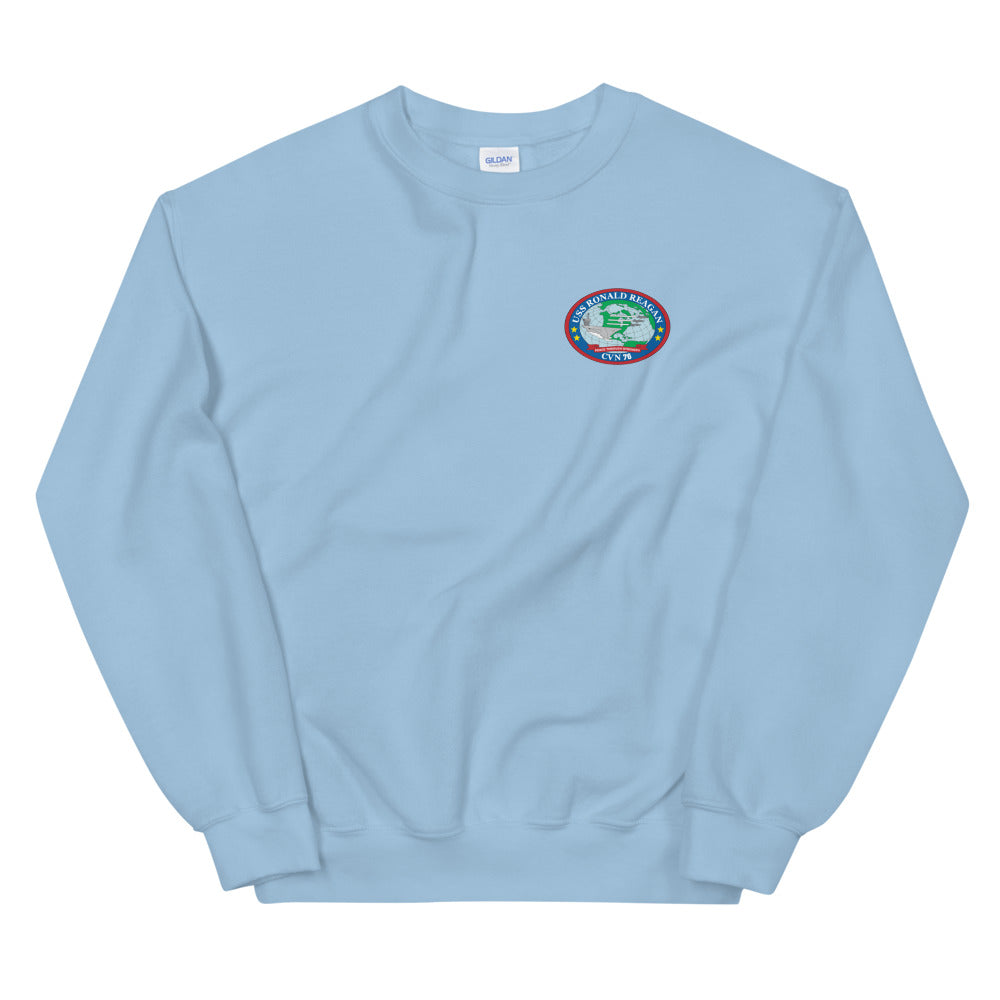 USS Ronald Reagan (CVN-76) Ship's Crest Sweatshirt