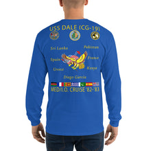 Load image into Gallery viewer, USS Dale (CG-19) 1982-83 Long Sleeve Cruise Shirt