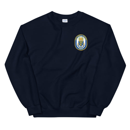 USS John A. Moore (FFG-19) Ship's Crest Sweatshirt