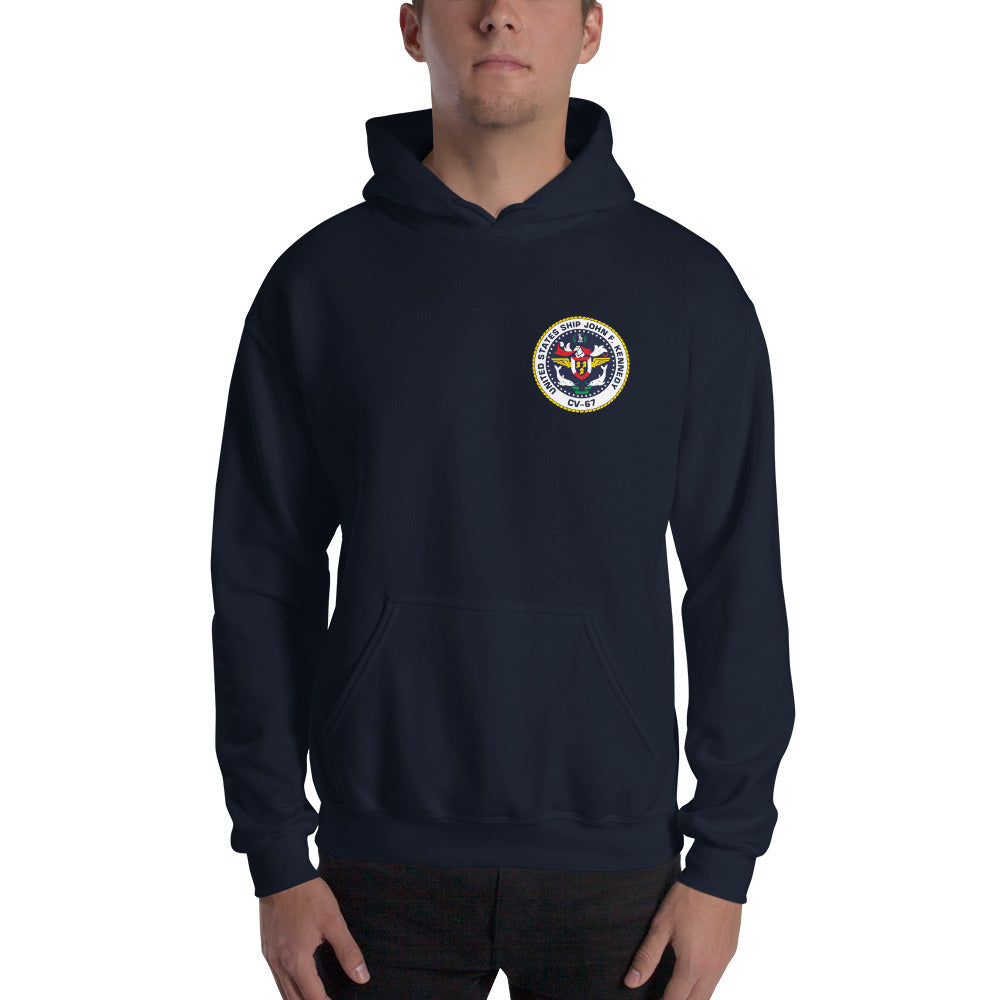 USS John F. Kennedy (CV-67) Millennium Cruise Hoodie