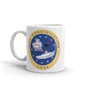 USS Constellation (CV-64) Ship's Crest Mug