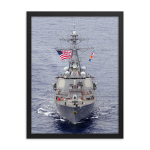 USS Hopper (DDG-70) Framed Ship Photo