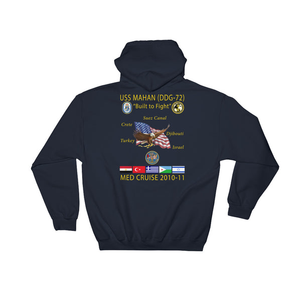 USS Mahan (DDG-72) 2010-11 Cruise Hoodie