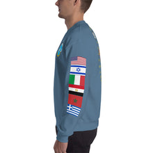 Load image into Gallery viewer, IKE CUSTOM w/FLAGS - E HUGHES - Sweatshirt