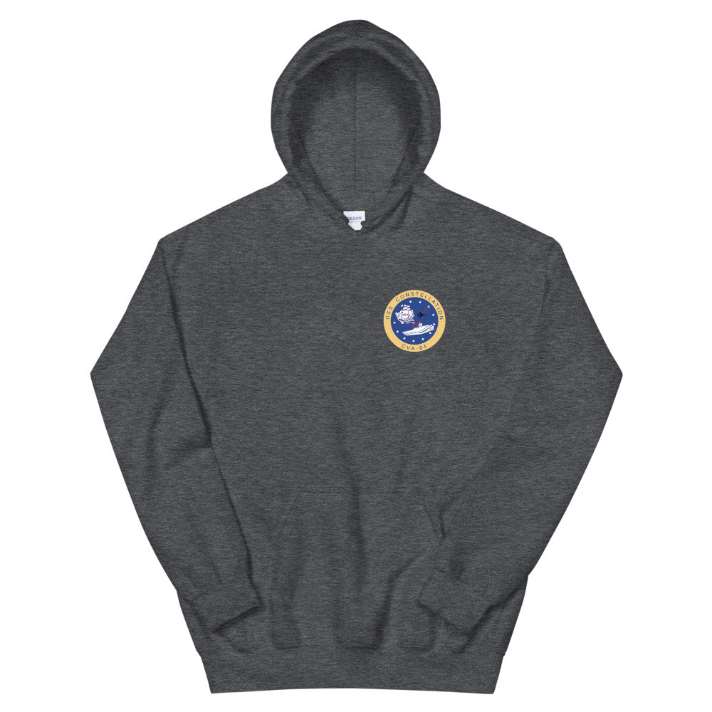 USS Constellation (CVA-64) Ship's Crest Hoodie