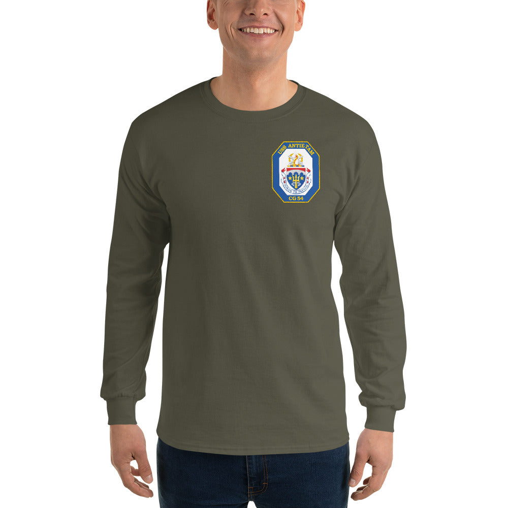 USS Antietam (CG-54) 1990 Long Sleeve Cruise Shirt
