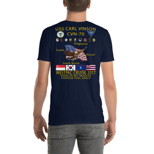 USS Carl Vinson (CVN-70) 2017 Cruise Shirt