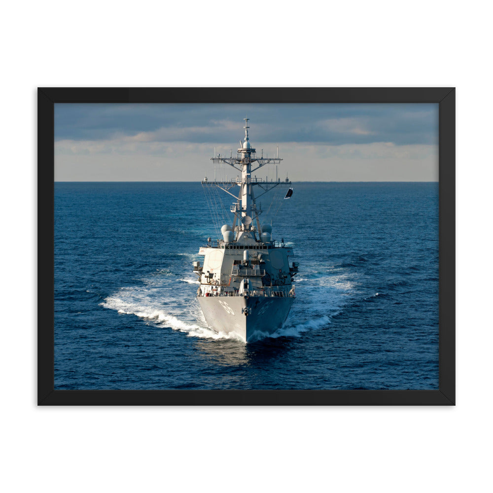 USS Gonzales (DDG-66) Framed Ship Photo