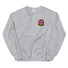 Load image into Gallery viewer, HSC-4 Black Knights Squadron Crest Sweatshirt