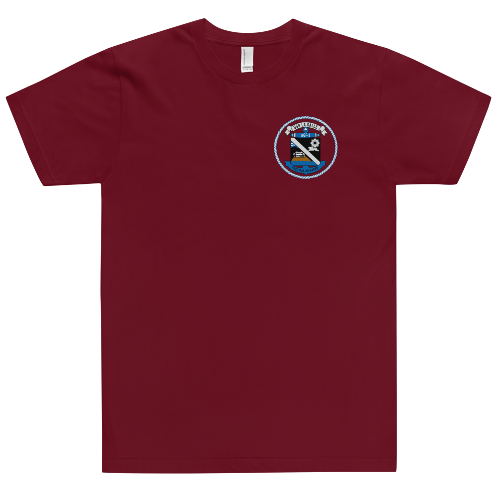 USS LaSalle (AGF-3) Ship's Crest Shirt
