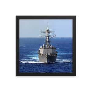 USS Gridley (DDG-101) Framed Ship Photo