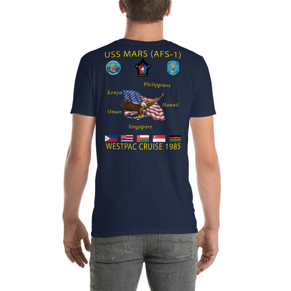 USS Mars (AFS-1) 1985 Cruise Shirt