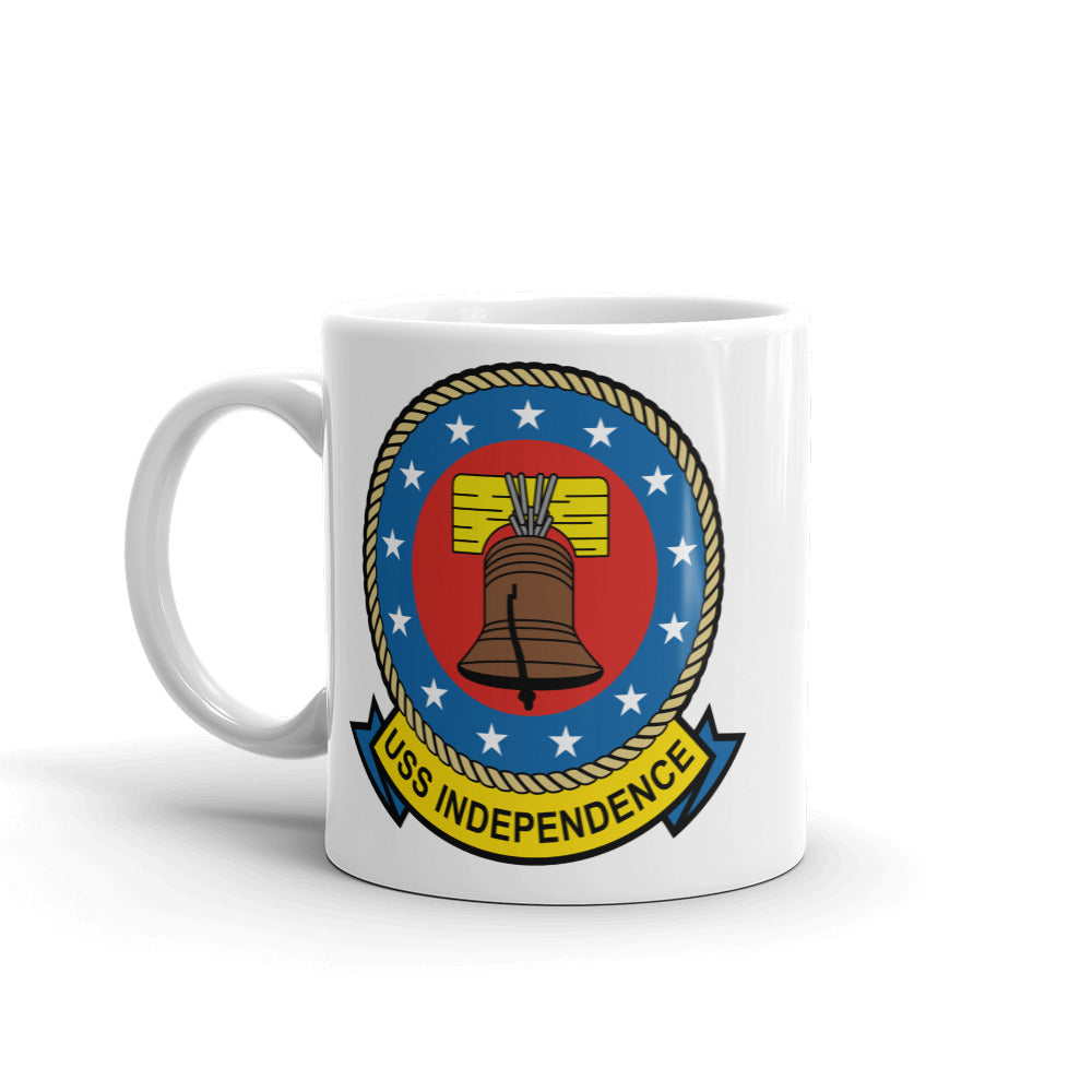 USS Independence (CVA/CV-62) Ship's Crest Mug