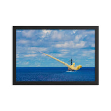 Load image into Gallery viewer, USS Curtis Wilbur (DDG-54) Framed Ship Photo